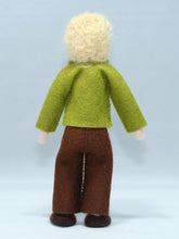 Dollhouse Father – 5” Handmade Felt Waldorf Doll by Ambrosius