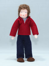 Handmade Father Doll by Ambrosius – Eco-Friendly Wool Felt Waldorf Toy from Eco Flower Fairies LLC