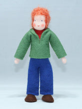 Handmade Father Doll by Ambrosius – Eco-Friendly Wool Felt Waldorf Toy from Eco Flower Fairies LLC