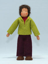 Handmade Father Doll by Ambrosius – Eco-Friendly Wool Felt Waldorf Toy from Eco Flower Fairies LLC