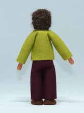 Dollhouse Father – 5” Handmade Felt Waldorf Doll by Ambrosius
