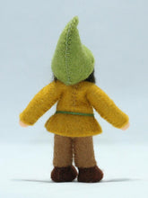 Gnome World - Forest Gnome Helper Doll – 2.5" Handmade Felt Waldorf Decoration by Ambrosius