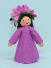 Handmade Lilac Fairy Doll by Ambrosius – Eco-Friendly Wool Felt Waldorf Toy from Eco Flower Fairies LLC