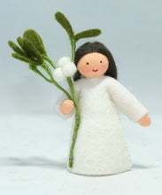 Handmade Mistletoe Fairy Doll by Ambrosius – Eco-Friendly Wool Felt Waldorf Toy from Eco Flower Fairies LLC