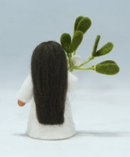 Mistletoe Fairy Doll – 2.5", 3" & 3.5" Handmade Felt Waldorf Decorations by Ambrosius