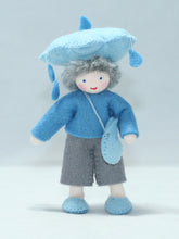 Handmade Rain Child Doll by Ambrosius – Eco-Friendly Wool Felt Waldorf Toy from Eco Flower Fairies LLC