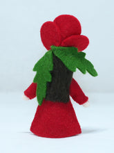 Red Poppy Fairy | Waldorf Doll Shop | Eco Flower Fairies | Handmade by Ambrosius