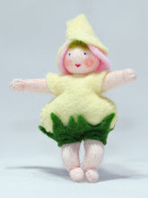 Handmade Rose Pixie Doll by Ambrosius – Eco-Friendly Wool Felt Waldorf Toy from Eco Flower Fairies LLC