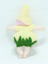 Rose Pixie Doll – 2" & 2.5" Handmade Felt Waldorf Decorations by Ambrosius