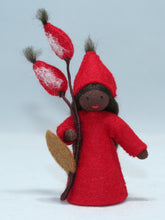 Handmade Rose Hips Fairy Doll by Ambrosius – Eco-Friendly Wool Felt Waldorf Toy from Eco Flower Fairies LLC