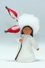Handmade Rose Hips Fairy Doll by Ambrosius – Eco-Friendly Wool Felt Waldorf Toy from Eco Flower Fairies LLC