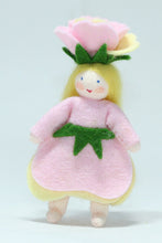 Handmade Rose Pixie Doll by Ambrosius – Eco-Friendly Wool Felt Waldorf Toy from Eco Flower Fairies LLC