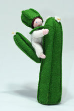 Handmade Saguaro Baby Doll by Ambrosius – Eco-Friendly Wool Felt Waldorf Toy from Eco Flower Fairies LLC