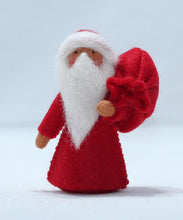 Handmade Santa Claus Doll by Ambrosius – Eco-Friendly Wool Felt Waldorf Toy from Eco Flower Fairies LLC