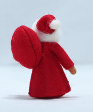 Santa Claus Doll – 2.5" Handmade Felt Waldorf Decoration by Ambrosius