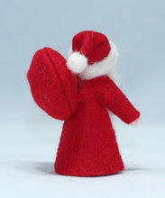 Santa Claus Doll – 2.5" Handmade Felt Waldorf Decoration by Ambrosius