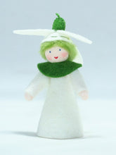 Handmade Snowdrop Fairy Doll by Ambrosius – Eco-Friendly Wool Felt Waldorf Toy from Eco Flower Fairies LLC