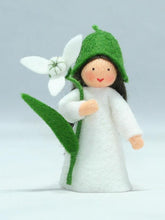 Handmade Snowdrop Fairy Doll by Ambrosius – Eco-Friendly Wool Felt Waldorf Toy from Eco Flower Fairies LLC