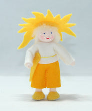 Handmade Sun Child Doll by Ambrosius – Eco-Friendly Wool Felt Waldorf Toy from Eco Flower Fairies LLC