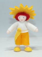Handmade Sun Child Doll by Ambrosius – Eco-Friendly Wool Felt Waldorf Toy from Eco Flower Fairies LLC