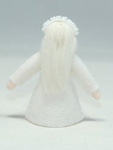 Winter Royal Family Doll Set – 3" & 3.5" Handmade Felt Waldorf Decorations by Ambrosius