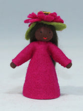 Handmade Zinnia Fairy Doll by Ambrosius – Eco-Friendly Wool Felt Waldorf Toy from Eco Flower Fairies LLC